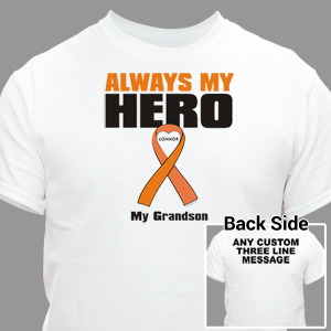 Personalized Multiple Sclerosis Hero T-Shirt