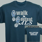 Personalized Walk to Defeat ALS T-Shirt