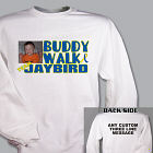 Personalized Buddy Walk Down Syndrome Photo Sweatshirt