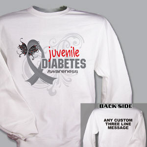 Juvenile Diabetes Awareness Sweatshirt