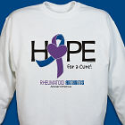Hope For A Cure Rheumatoid Arthritis Awareness Sweatshirt