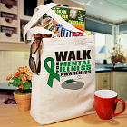 Walk For Mental Illness Awareness Canvas Tote Bag