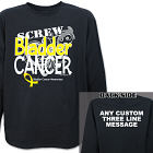 Screw Bladder Cancer Long Sleeve Shirt