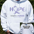Hope Hodgkins Lymphoma Cancer Awareness Hooded Sweatshirt