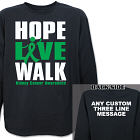 Hope Live Walk Kidney Cancer Awareness Long Sleeve Shirt
