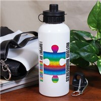 Autism Awareness Water Bottle Personalized Autism Awareness Water Bottle