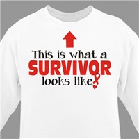 Cancer Survivor Long Sleeve T-Shirt 9075876X