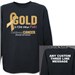 Gold Is The New Pink Childhood Cancer Awareness Long Sleeve Shirt 9074447X