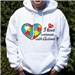 Love Someone with Autism Hooded Sweatshirt | Autism Awareness Clothing