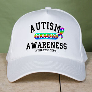 Personalized Autism Athletic Dept. Hat | MyWalkGear.com