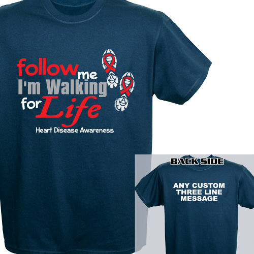 heart disease awareness shirt