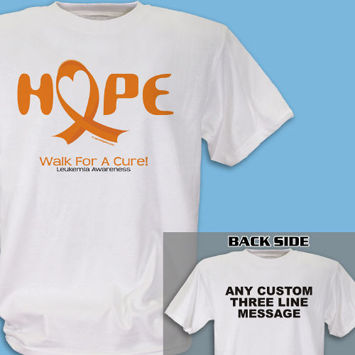 Walk For A Cure Leukemia Awareness TShirt