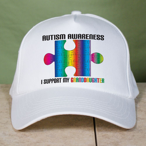 Personalized Autism Support Hat | MyWalkGear.com