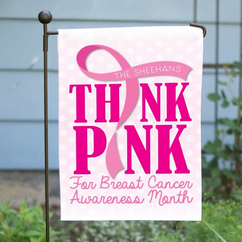 Breast Cancer Awareness Garden Flag | MyWalkGear.com