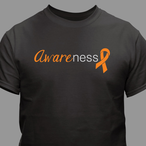Orange Awareness T-Shirt | MyWalkGear.com