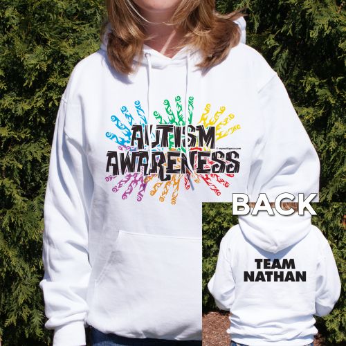 Autism Walk Team Hooded Sweatshirt | MyWalkGear.com