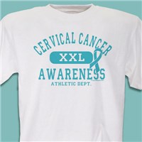 Cervical Cancer Awareness Athletic Dept. T-Shirt 36243X