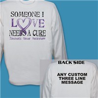 Needs A Cure Pancreatic Cancer Awareness Long Sleeve Shirt 9074423X