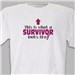Personalized What A Cancer Survivor Looks Like T-Shirt 35876X